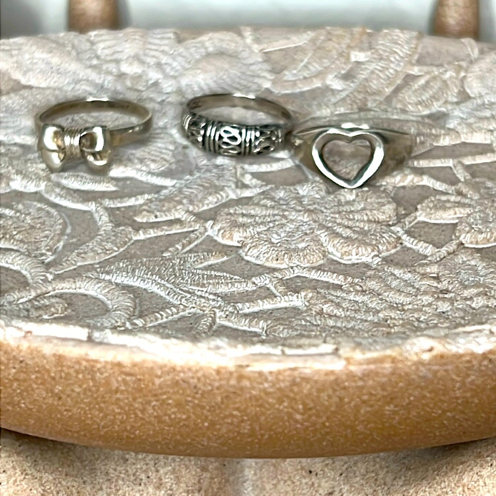 JC 925 Stamped Rings